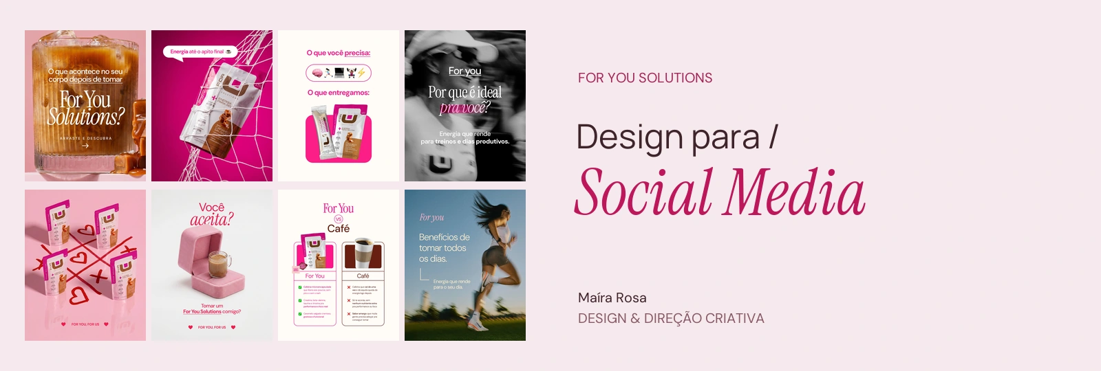 For You Solutions — apresentação do projeto de Social Media
